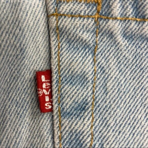 LEVI STRAUSS & CO. VINTAGE Light Washed Jeans 16551-0234 Size 10, USA Made 09/93 - Picture 11 of 13